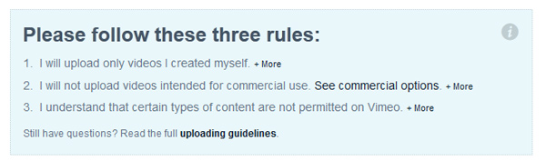 rules vimeo